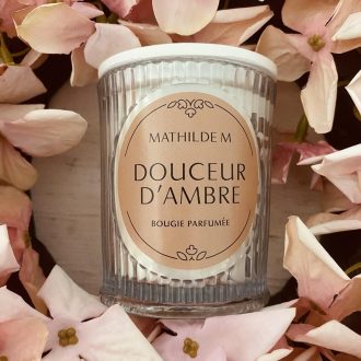 Bougie parfumée 145 g - Douceur d'Ambre