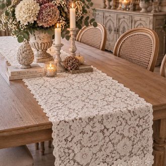 Chemin de table Fleurs