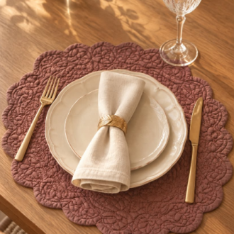 Set de table rectangle - Chataigne