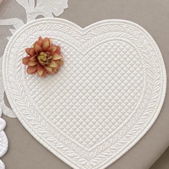 Set de table cœur