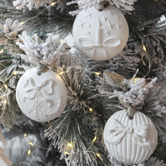 Coffret boules de Noël parfumées