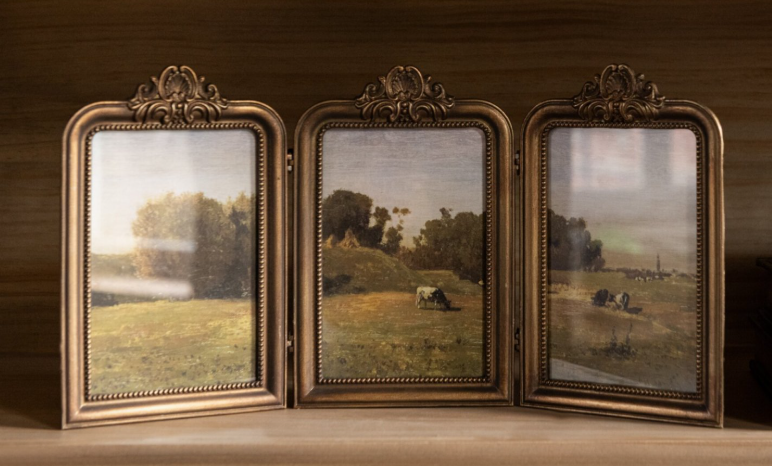 Tableau tryptique